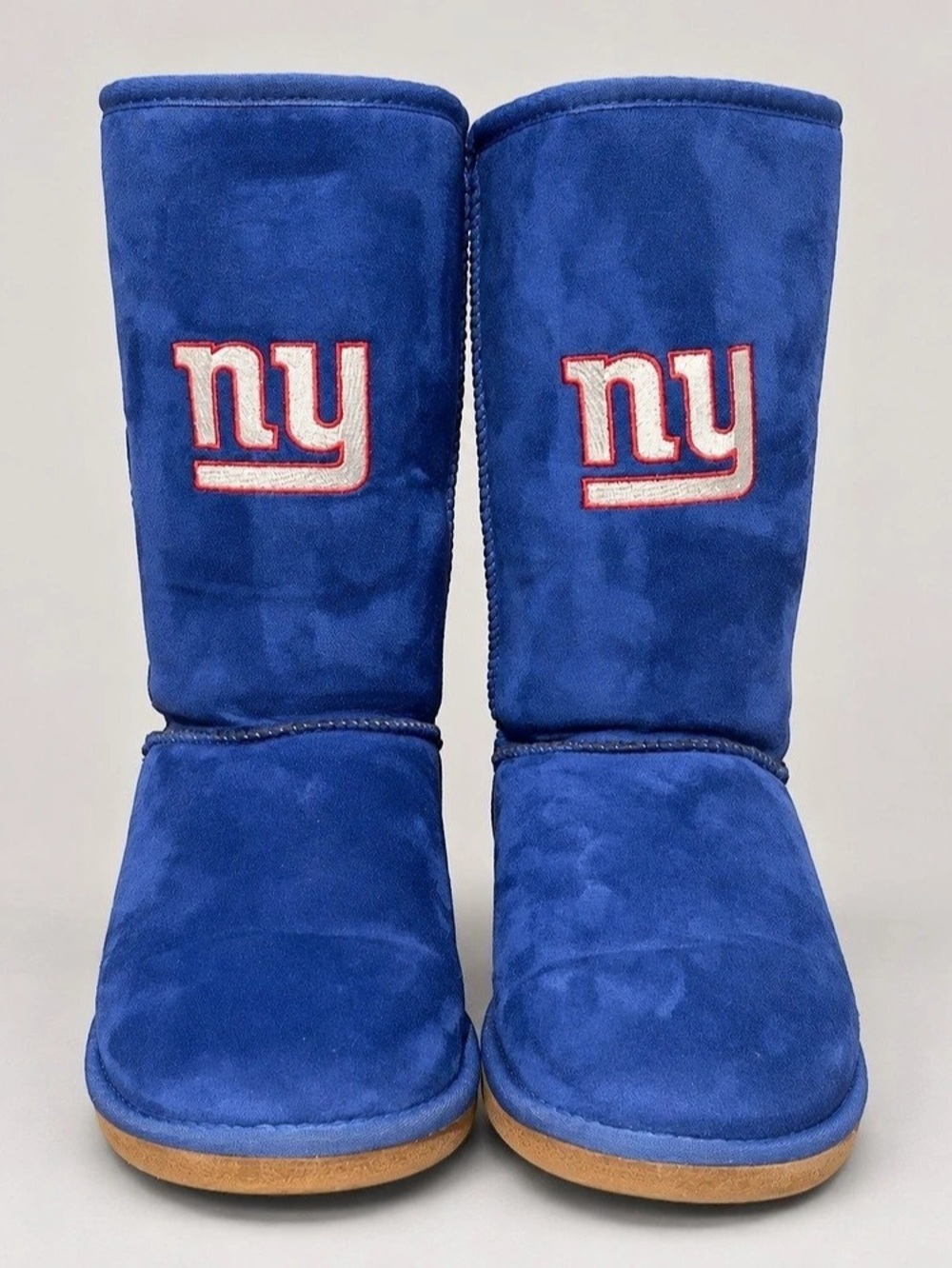 Cuce New York Giants Champion Ribbon Boots Royal Blue & Red US 11